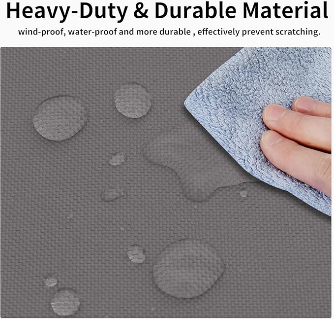 Easy-Going Dog Crate Cover 54 Inch Dog Kennel Cover for Dog, Cage Covers for Dog Crates Fit (54" L x37 W x 45" H) Grey