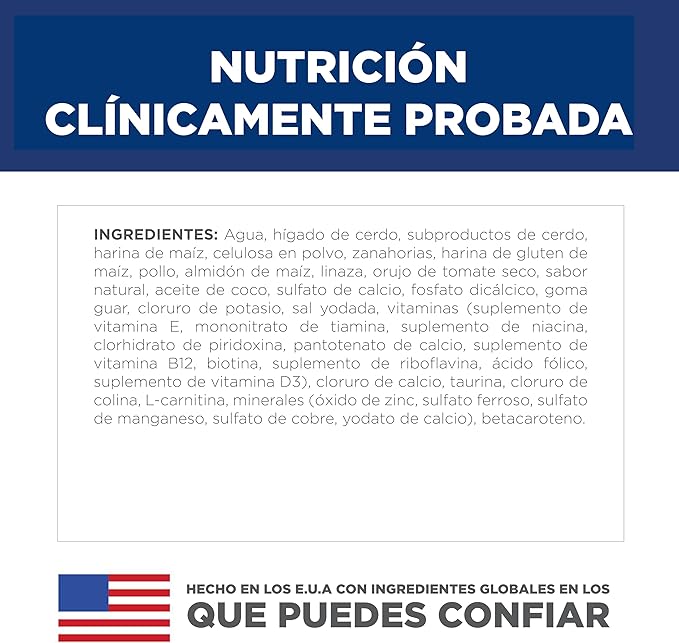 Hill's Science Diet Perfect Weight, Adult 1-6, Weight Management Support, Wet Cat Food, Liver & Chicken Minced, 2.9 oz Can, Case of 24