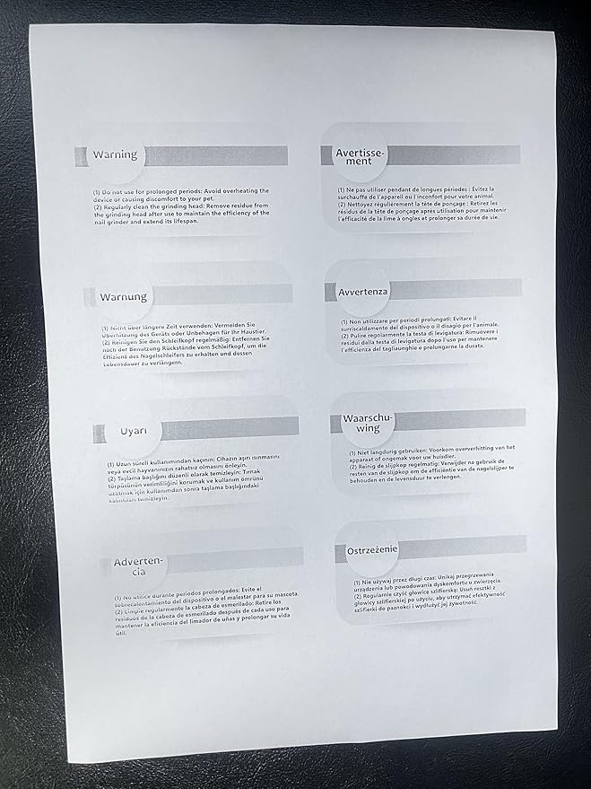 Upgraded Dog Nail Grinder Quiet - 3-Speed Professional Dog Nail Trimmers with 2 LED Lights for Large Medium Small Dogs/Cats, Electric Pet Nail Grinder for Dogs with Dust Cap