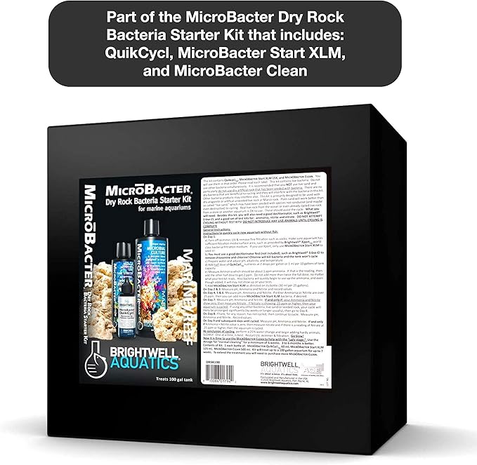 Brightwell Aquatics MicroBacter7 & MicroBacter Clean - Bacteria & Water Conditioners for Fish Tanks and Aquariums