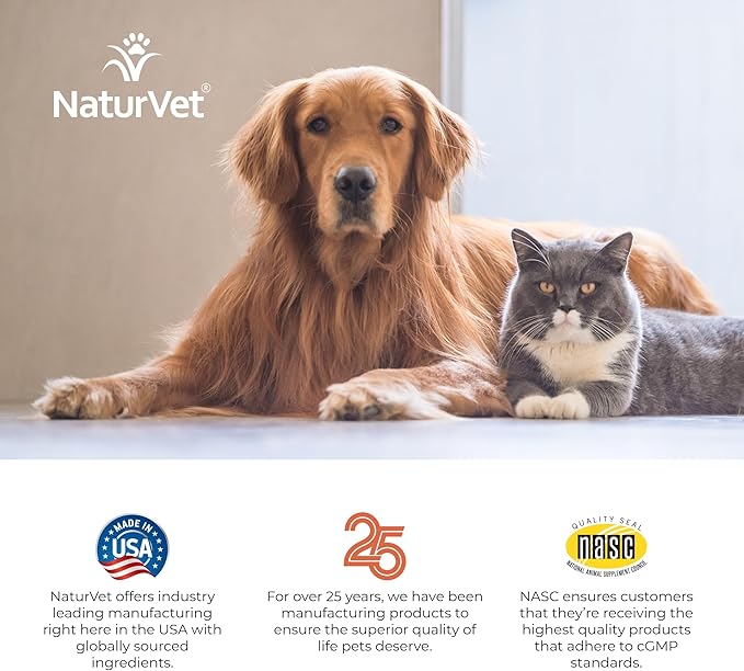 NaturVet Digestive Enzymes - Plus Probiotics & Prebiotics Helps Support Diet Change & A Healthy Digestive Tract for Dogs & Cats 10 oz Powder