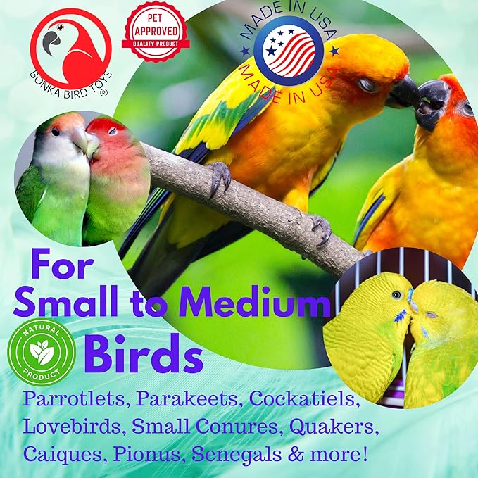 Bonka Bird Toys 3857 Medium Shreddy Eddy Foraging Shred Small Medium Bird Toy Cardboard Waffle Crinkly Paper Conures Parakeets African Greys and Other Similar Birds