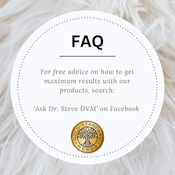 Halscion Cognitive Support and Stress Relief for Dogs by Gold Standard Herbs, All Natural Rehmannia Combination, 250 gram Powder, (Large)