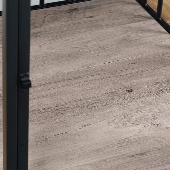 HOOBRO Dog Crate Furniture, Wooden Dog House, Decorative Dog Kennel with Drawer, Indoor Pet Crate End Table for Small Dog, Steel-Tube Puppy Cage, Chew-Proof, Greige BG01GW03