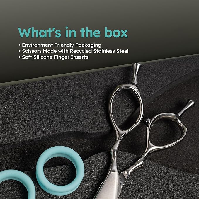 7" Dog Grooming Scissors Sawtooth Blade, VG10 Stainless Steel for Sharpness, Durability, and Edge Retention, Perfect for Grooming Maltese, Yorkie, Schnauzer