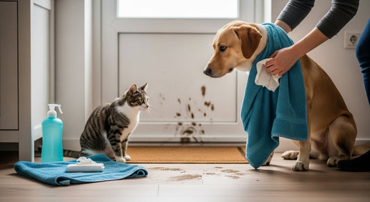 How to Keep Your Pet Clean During Muddy Winter Months