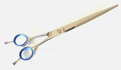 Dog Grooming Scissors: 10" Curved Pet Shears Made Of Japanese 440C for Trimming Dogs Cats and Other Pets