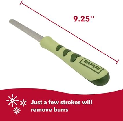 Coastal Pet - Safari Dog Diamond Nail File and Safari Professional Dog Nail Trimmer - Bundle