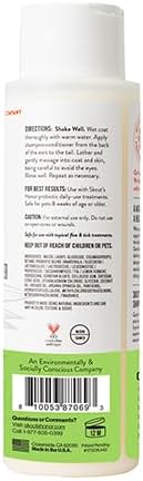 Skout's Honor Probiotic Pet Shampoo & Conditioner with Avocado Oil & Omega-3s, 97% Natural, Paraben & Sulfate-Free, Cruelty-Free, 16oz, Sunkissed Coconut