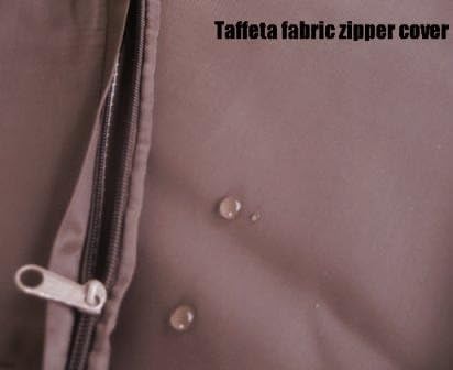 Dogbed4less 1 Pack Internal Duvet Case Waterproof Zipper Dog Bed Cover for Medium Large 37"x27"X4" Memory Foam Pad Pet Bed - 41"X31" Flat