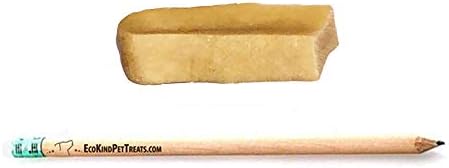 EcoKind Himalayan Gold Yak Cheese Dog Chew for Small Dogs, Healthy Dog Treats, Odorless, Long Lasting Dog Bones for Dogs, Rawhide Free, Made in The Himalayans, Small (Pack of 8)