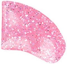 40-Pack Soft Nail Caps for Dogs Claws Pink Glitter Large
