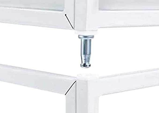 Single/Double/Triple Stackable Center Divided Breeder Breeding Bird Flight Double Rolling Cage for Aviaries Canaries Cockatiels Lovebirds Finches Budgies Small Parrots (White, Triple)