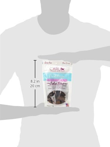 CARU - Soft 'n Tasty Baked Bites - Duck Bites Dog Treats - Flavorful Training Treats - 4 oz