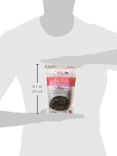 CARU - Soft 'n Tasty Baked Bites - Beef Bites Dog Treats - Flavorful Training Treats - 4 oz