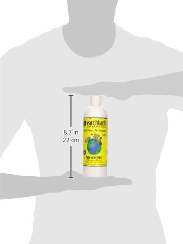 earthbath Hypoallergenic Natural Aloe Dog Shampoo - Puppy Shampoo for Dry, Itchy, & Sensitive Skin, Dog & Cat Anti Itch Pet Wash, Fragrance Free - 16 Oz (1 Pack)