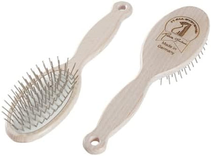 #1 All Systems 27mm Soft Pin Brush, White, Large