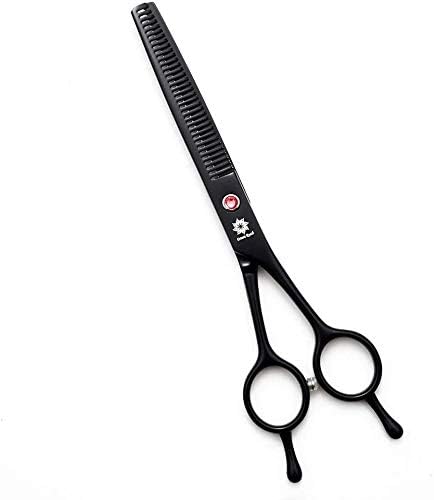 Dream Reach 7.0 Inch Professional Pet Cat Dog Grooming Shears Scissor, Straight, Curved, Thinning/Blending/Chunking Scissors Kit (thinning Shear)