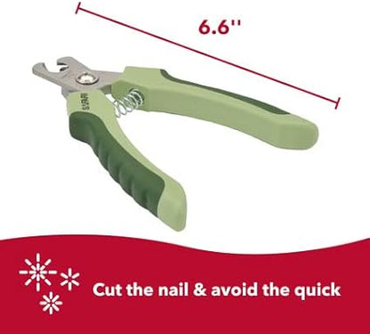 Coastal Pet - Safari Dog Diamond Nail File and Safari Professional Dog Nail Trimmer - Bundle