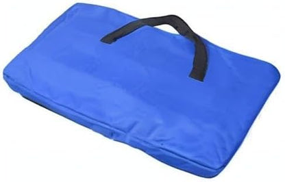 EliteField 2-Door Soft Pet Playpen (2 Year Warranty), Exercise Pen, Multiple Sizes and Colors Available for Dogs, Cats and Other Pets (62" x 62" x 30"H, Royal Blue+Beige)