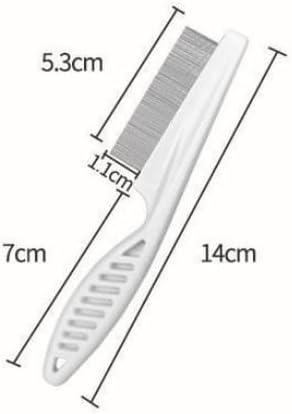 Dog Combs for Grooming, Metal Cat Comb for Removing Tangles and Knots, Professional Grooming Tool