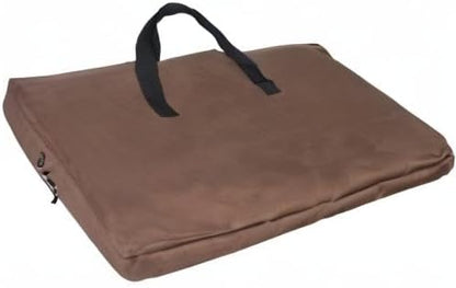 EliteField 2-Door Soft Pet Playpen (2 Year Warranty), Exercise Pen, Multiple Sizes and Colors Available for Dogs, Cats and Other Pets (52" x 52" x 32"H, Brown+Beige)