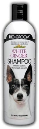 Bio-Groom White Ginger Dog Shampoo – Natural Scent Pet Shampoo, Aloe Vera, Chamomile, Cat & Dog Bathing Supplies, Puppy Wash, Cruelty-Free, Made in USA, Quick Rinse Cat Shampoo – 12 fl oz 1-Pack