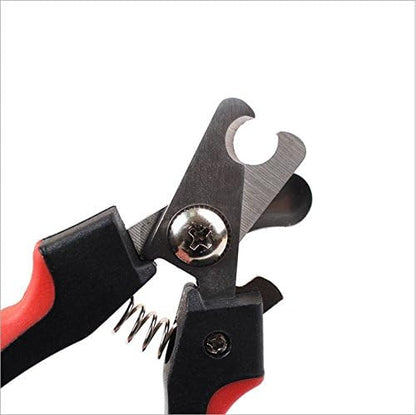Pet Nail Clippers, CLAS Dog Nail Clippers Trimmer Kits with Safety Guard To Avoid Over-Cutting Nails and Nail File for Dogs and Other Medium Large Pets