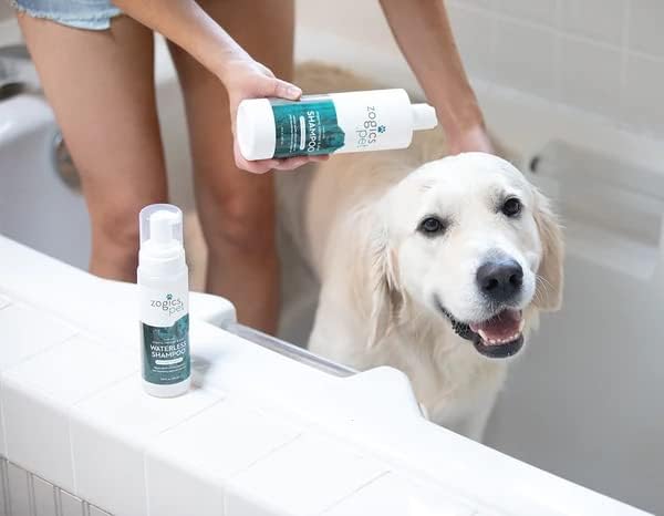Dog Shampoo  Gentle, Deodorizing Pet Shampoo with Organic Oatmeal and Aloe, Hypoallergenic Shampoo for Dogs with Sensitive Skin, Cruelty-Free and Nontoxic (16 Ounces)