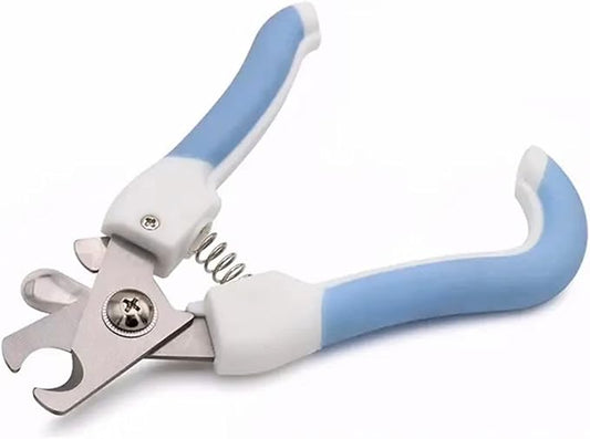 Dog Nail Clippers and Trimmers - with Safety Guard to Avoid Over Cutting, Free Nail File, Razor Sharp Blade - Professional Grooming Tool for Pets