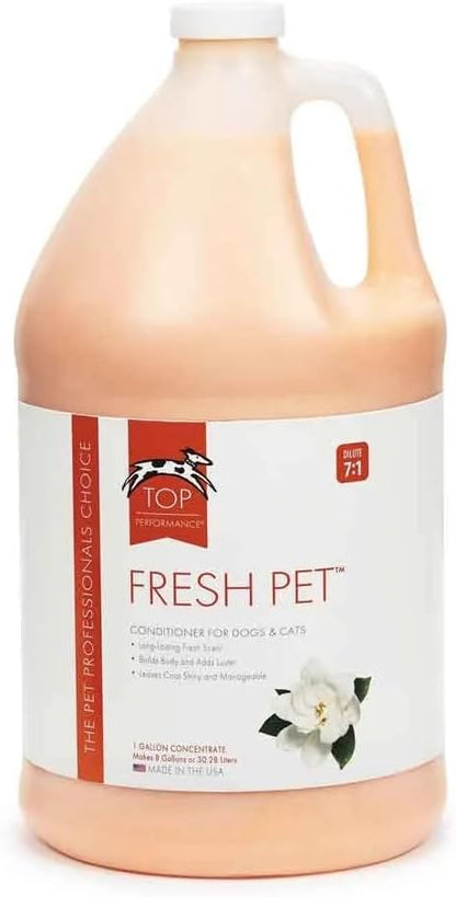 Dog Grooming Pro Fresh Pet Shampoo Conditioner Cologne Mist or Waterless Shampoo (Cologne Mist - Gallon)