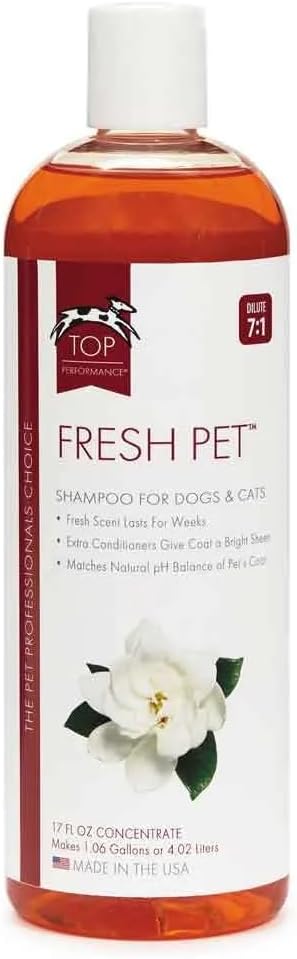 Dog Grooming Pro Fresh Pet Shampoo Conditioner Cologne Mist or Waterless Shampoo (Cologne Mist - Gallon)