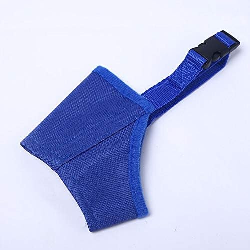 Dog Muzzles Suit - 7PCS Dog Muzzles Adjustable Quick Fit pet Muzzle Prevent from Biting Barking and Chewing for Small Medium Large Dogs,Blue