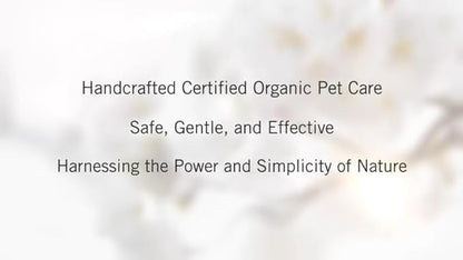 Chagrin Valley Soap & Salve Certified Organic Dog Shampoo and Conditioner – Puppy Shampoo Itchy Skin Relief and Puppy Essentials - Natural Handmade Honey & Oats, 3.8 oz Bar Soap