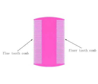 5 PCS Flea Lice Combs Grooming Fine Tooth Hair Combs for Dogs Cats
