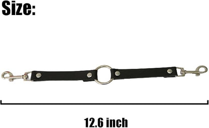 Dog Kennel Fan Hanging Utility Straps for Ryobi P3320 Fan Holder, Waterproof Dog Crate Fan Strap with Swivel Spring Clips Suitable for Any Kennel, Black