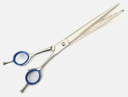 Dog Grooming Scissors: 10" Curved Pet Shears Made Of Japanese 440C for Trimming Dogs Cats and Other Pets