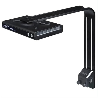 Noopsyche NP K7 Pro V3 III LED Aquarium Light, 140W, WiFi App Control, Adjustable Mount, Full Spectrum for Coral Reef