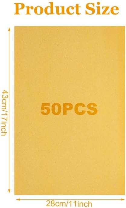 50 Pcs Gravel Liner Paper for Bird Cage, 11" x 17" Bird Cage Liner, Easy Clean Pet Grinding Sandpaper for Bird Cage