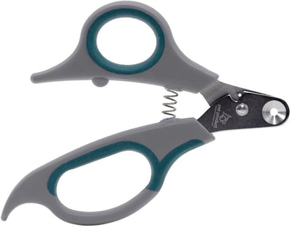 Zen Clipper Pet Nail Clipper for Dogs  Dog Nail Trimmer for Safer Grooming Care - Clean, Quiet, and Easy-to-Use Stainless Steel Claw Trimmer - (3mm Hole)