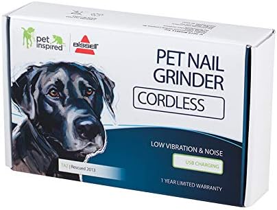 Bissell Cordless Premium Dog and Cat Nail Grinder, 26891