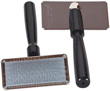 #1 All Systems Slicker Brushes for Dogs Pro Dog Grooming Brush - Choose Size(Medium - 3½"L x 1½"W)