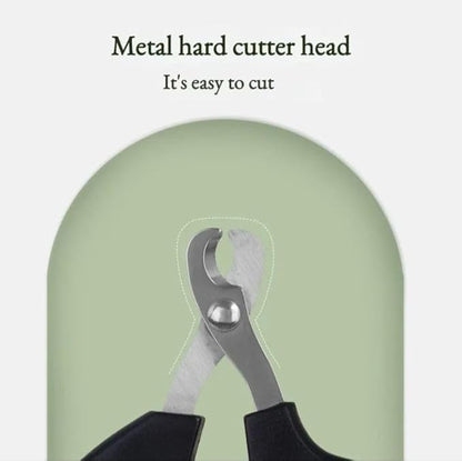 Dog Nail Trimmers and Cat Nail Clipper Set - Professional Dog Nail Clippers for Small Breeds, Heavy Duty Pet Trimmers, Safe Cat Claw Clippers, Ideal for Cats, Dogs, Puppies, (Black/Yellow)