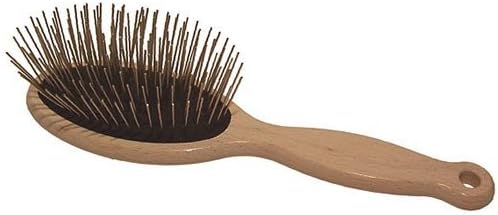 #1 All Systems 27mm Firm Pin Brush, Large, Black