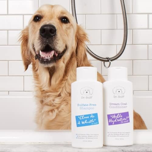 Dream Coat Dog Conditioner, Hydrating Organic Coconut Oil Grooming Treatment, Softens Pet Hair & Moisturizes Dry Skin, Made in The USA, 13.5 Oz