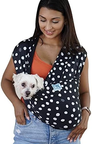 Pet K'tan Dog Sling Carrier: Hands Free for Small & Medium Dogs - #1 Pet Travel Accessory & Gift -Bond with New Puppy- Safe Durable Soft-Hands Free - Cats & Small Animals Anti-Anxiety-Sized for Human