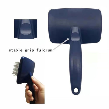 Dog Slicker Brush for Medium to Long Haired Dogs Labradoodles Grooming Brush,Long Pin Slicker Dog Brush for Goldendoodles Poodles Doodles, Removes loose Hair,Undercoat(1")