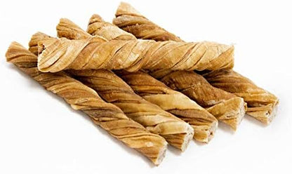hotspot pets Tripe Twists for Dogs - Premium All Natural Beef Sticks - Single Ingredient Crunchy Dog Chew Treats - Rawhide Free -6 Inch Dog Treats