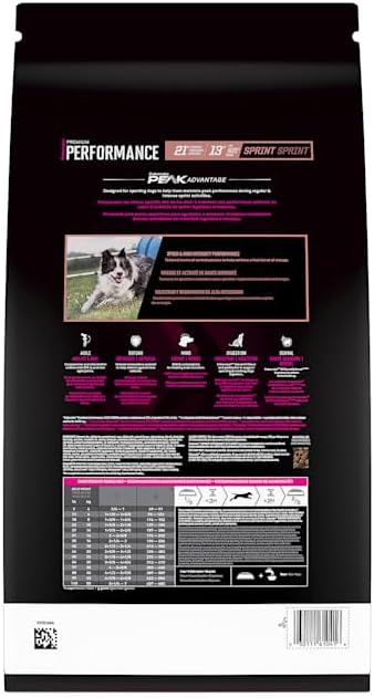 Eukanuba Premium Performance 21/13 Sprint Adult Dry Dog Food, 4.5 lb. Bag