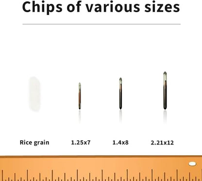 1.25x7mm, 20 Packs Yanzeo Pet Microchip 134.2khz FDX-B/ISO11784/ISO11784 Animal Implant Chip Pet ID Microchip for Dog Cat Sheep Cow Pig Pigeon Fish Rabbit